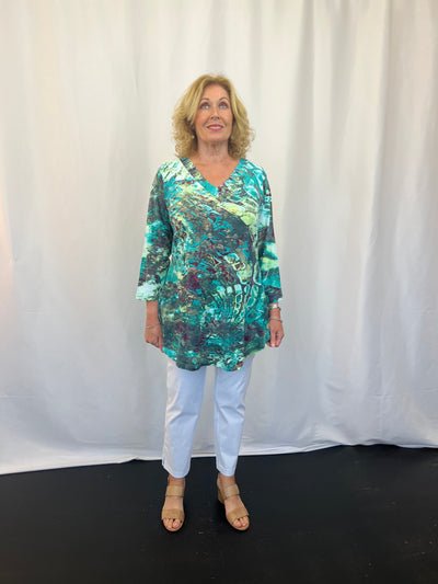 Ema Top - Aqua
