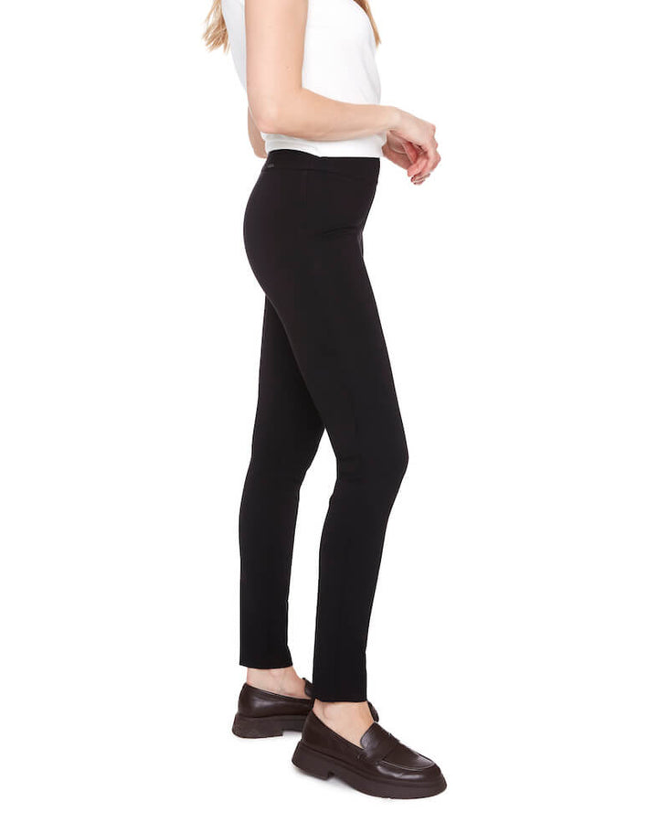 Ponte Basic 31" Slim Leg Pant - Black