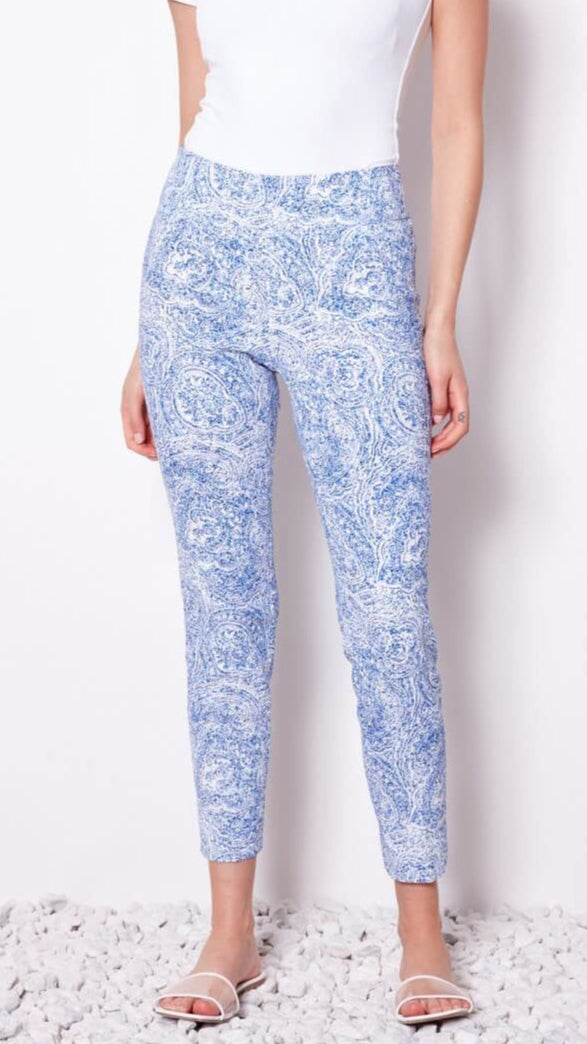 Santorini Textured Techno Ankle Pant