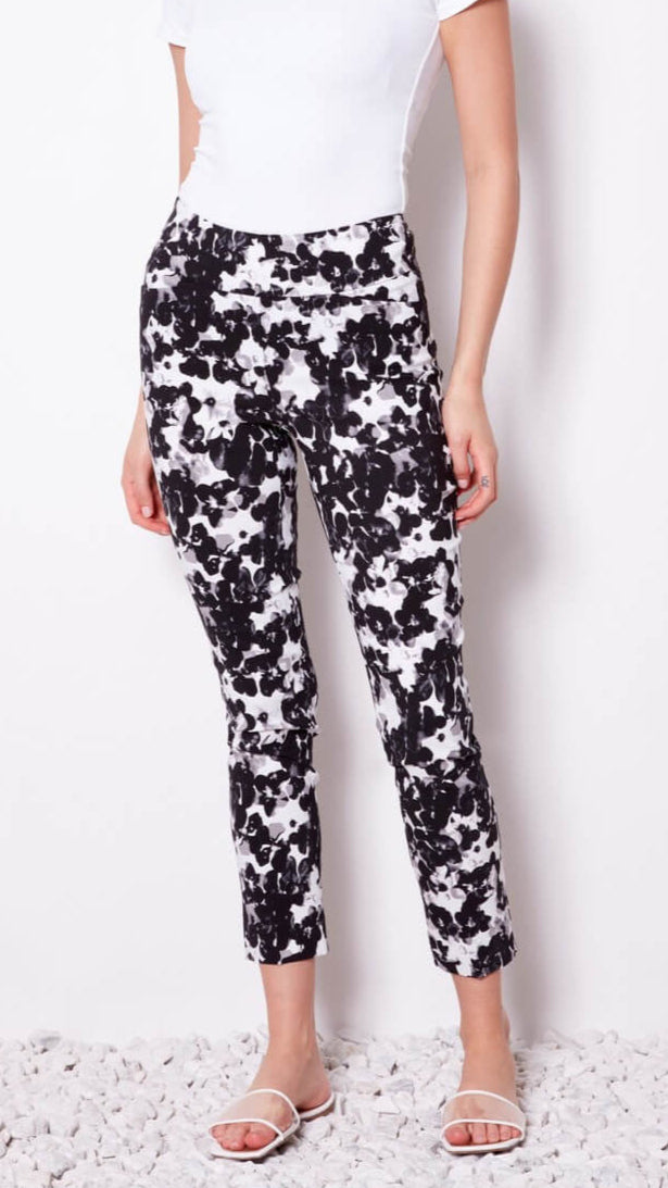 Botanic Black Techno Ankle Pant