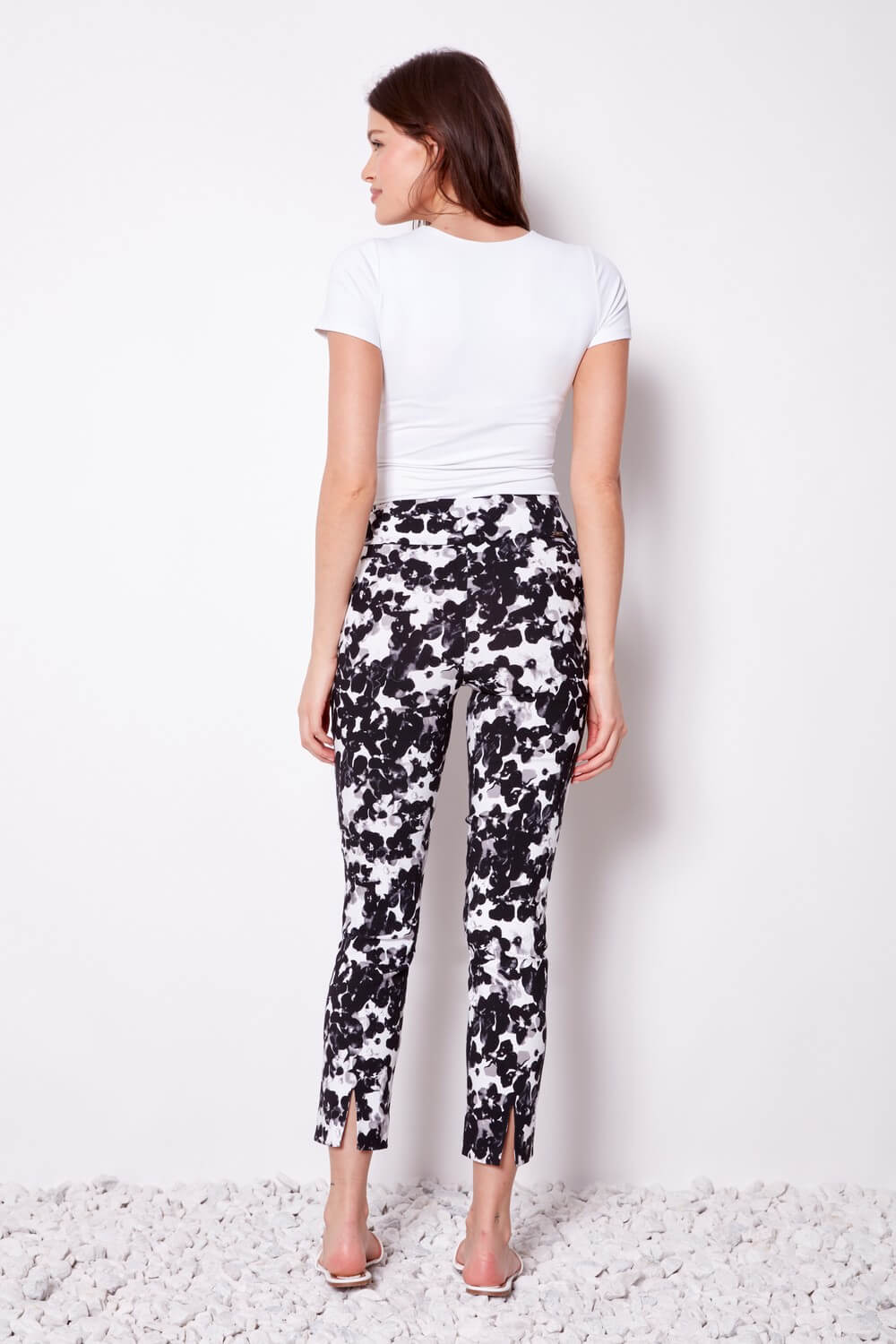 Botanic Black Techno Ankle Pant