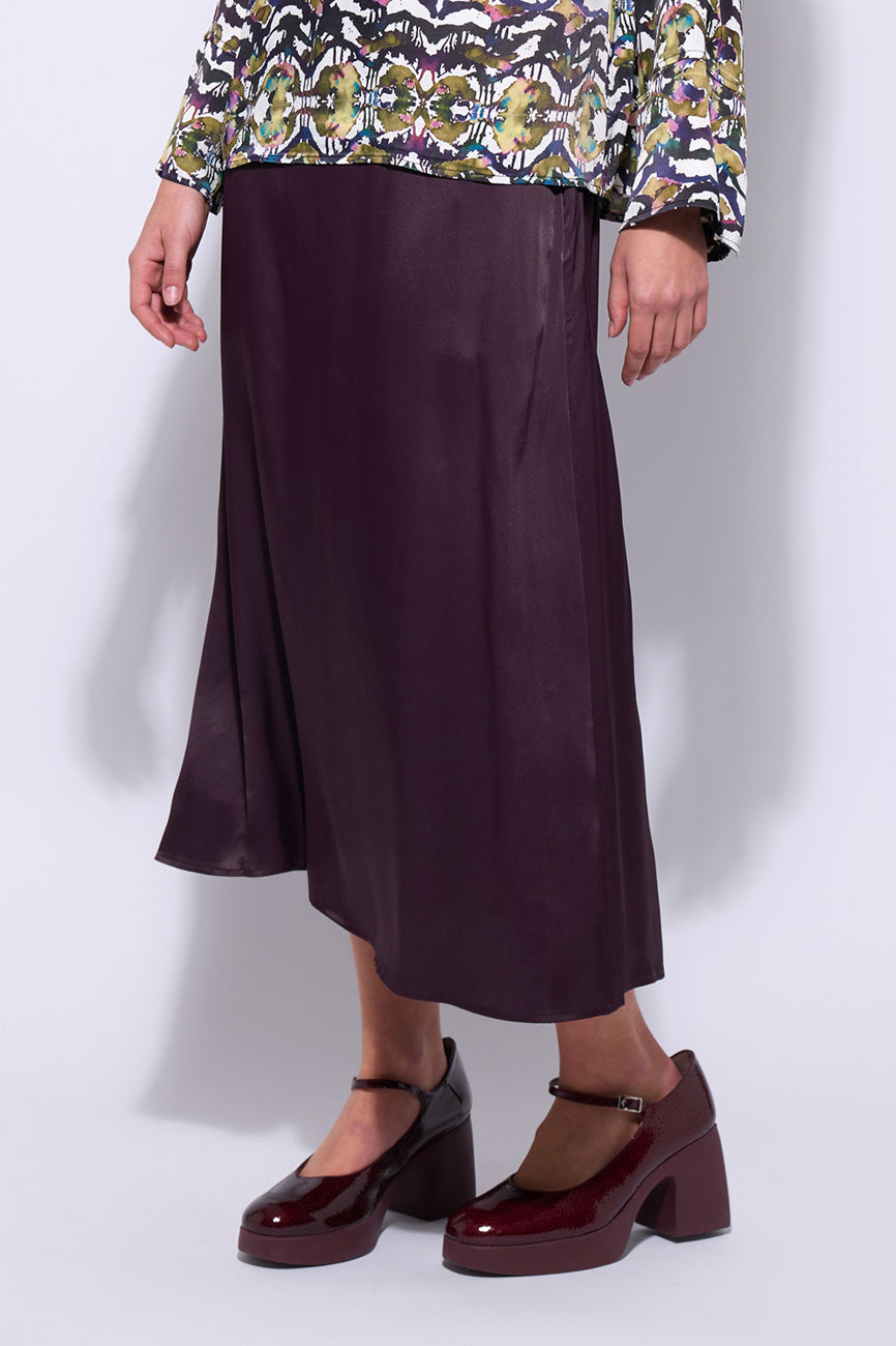 Sloane Skirt - Raisin