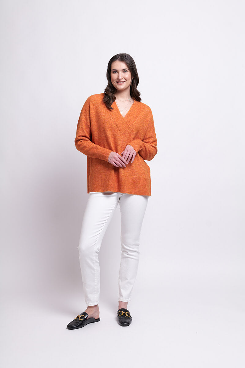 Come Together Sweater - Tangerine