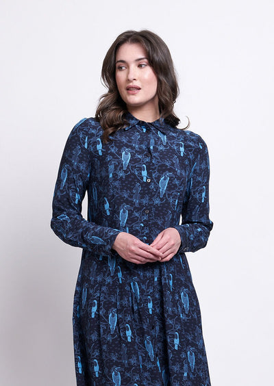 Great Expectations Dress - Cockatoo Blue