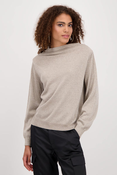 Lurex Toffee Sweater