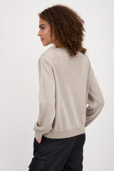 Lurex Toffee Sweater