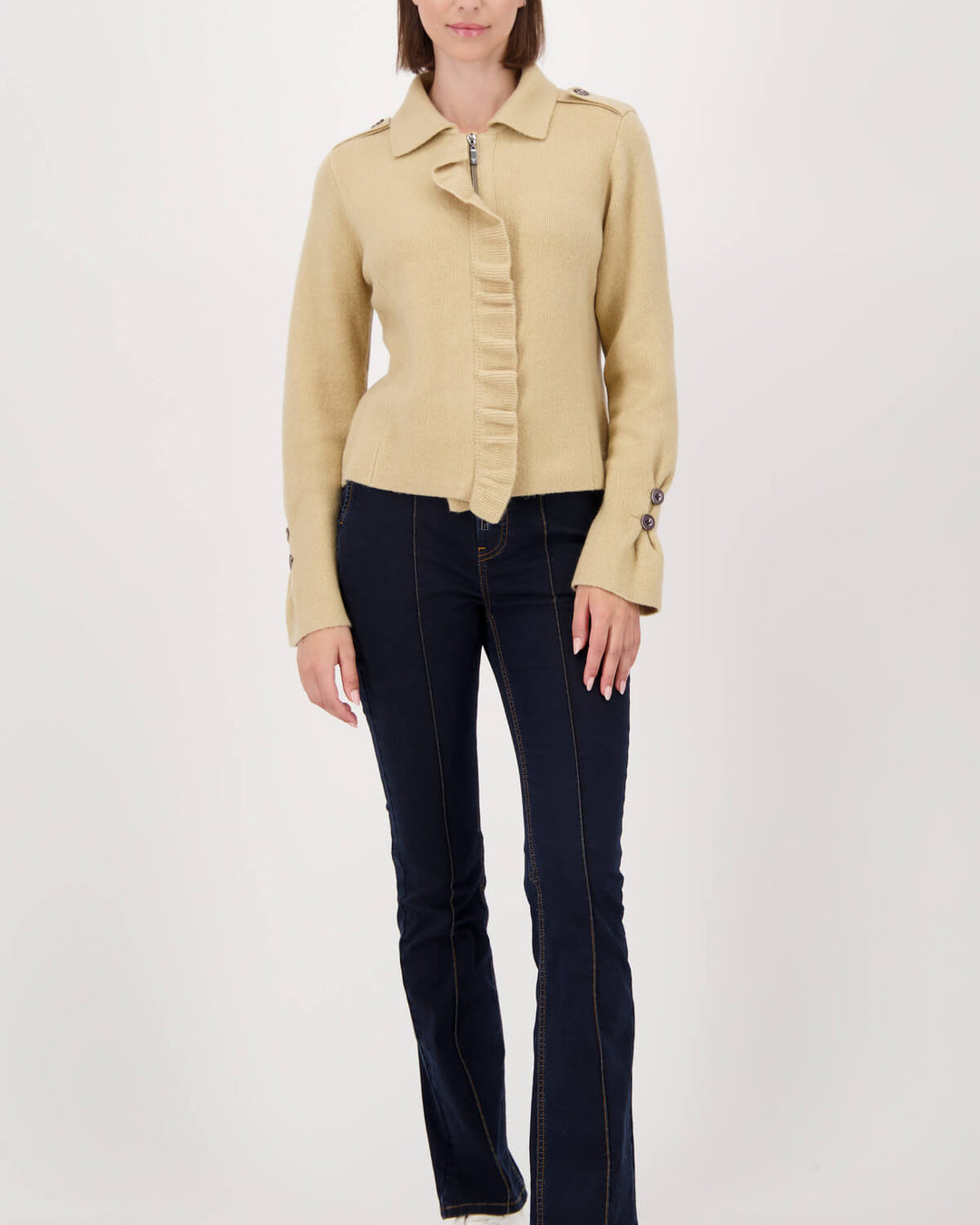 African Ranch Ruffles Cardigan