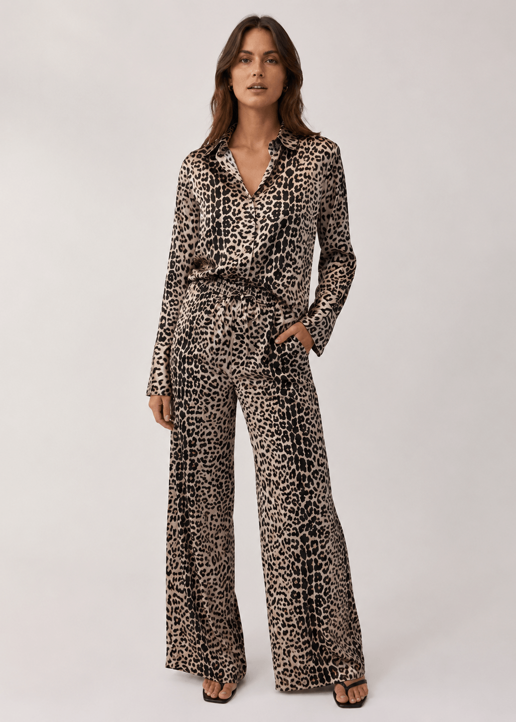 Lou Pants – Nude Leopard