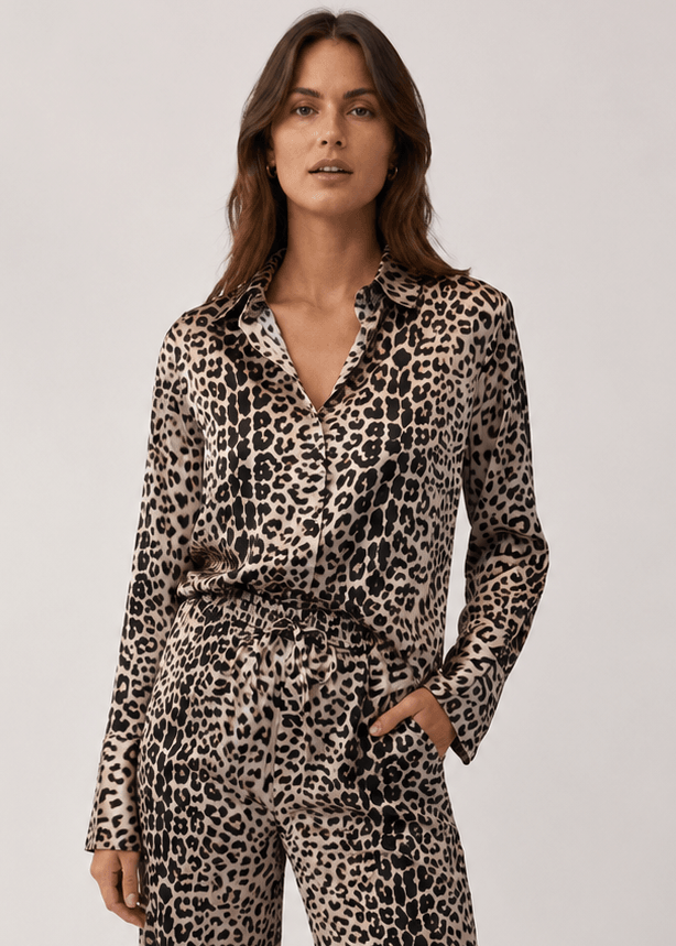 Joseph Shirt – Nude Leopard