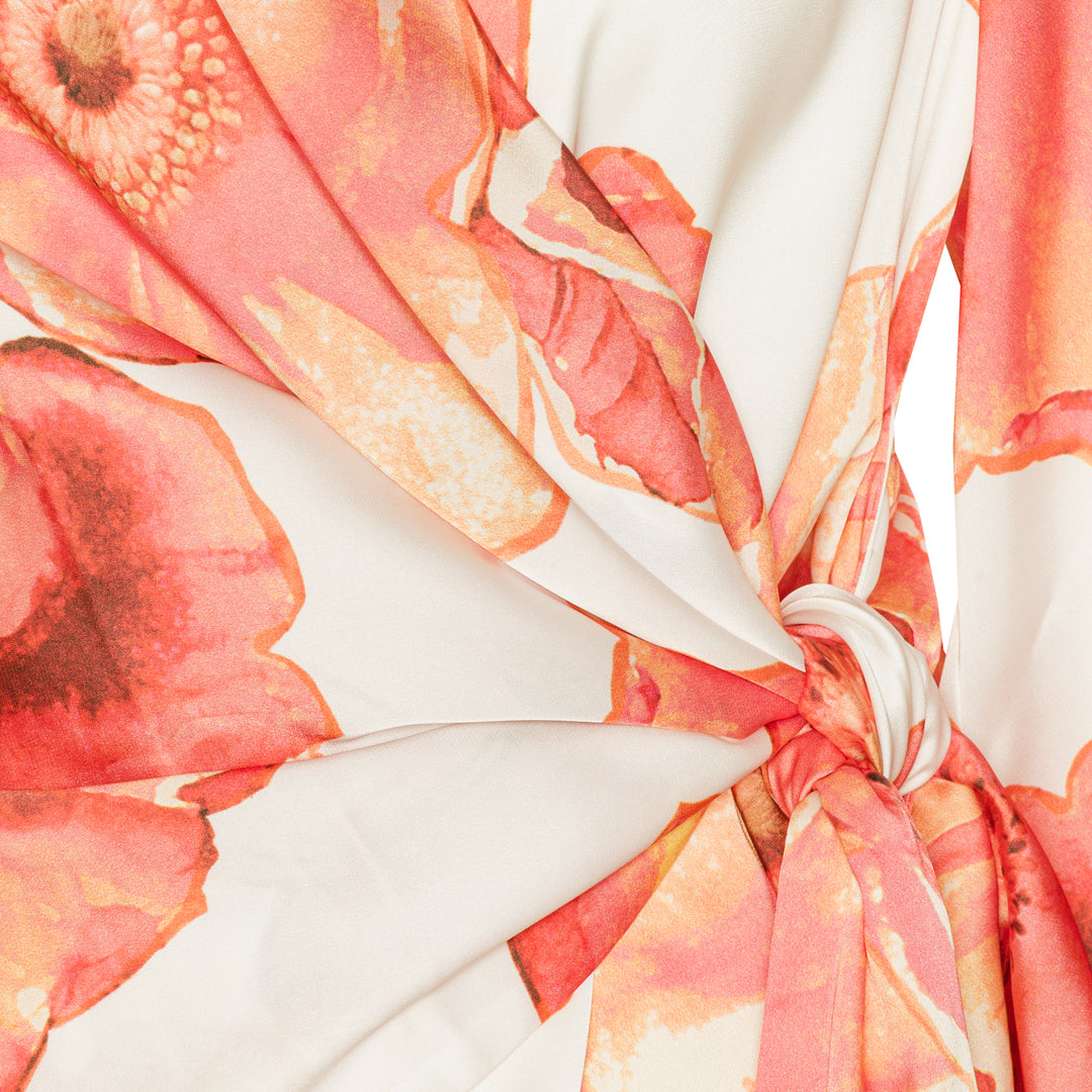 Elena Blouse - Maui Flower Peach