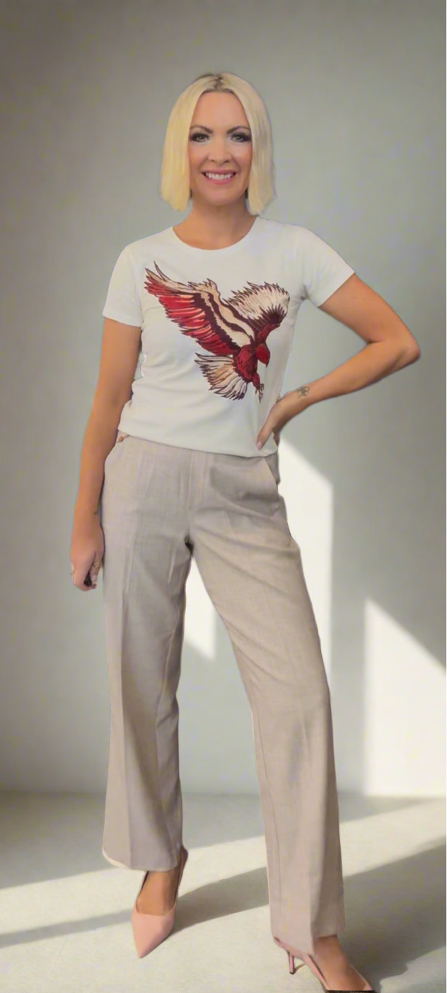 Bal Flair Pant - Beige