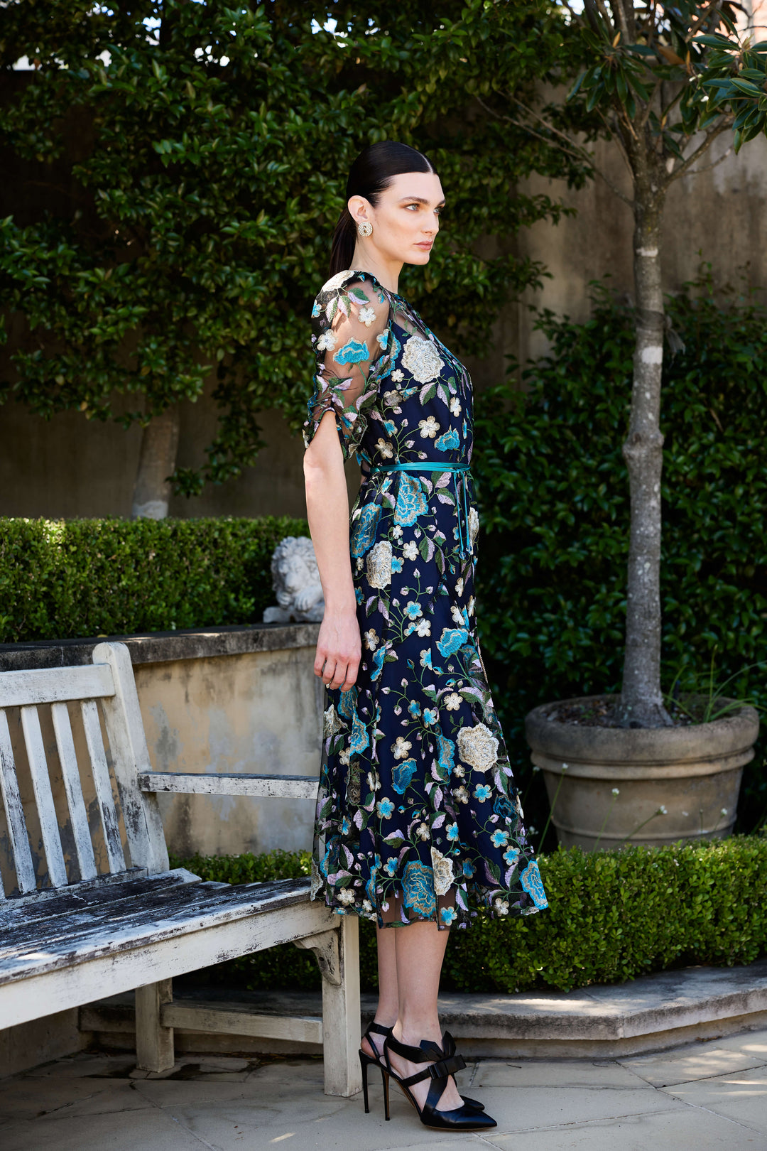 Cardelina Mesh Lace Dress