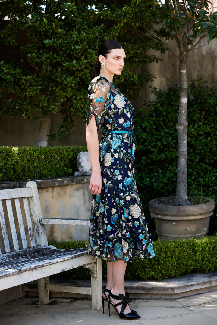 Cardelina Mesh Lace Dress