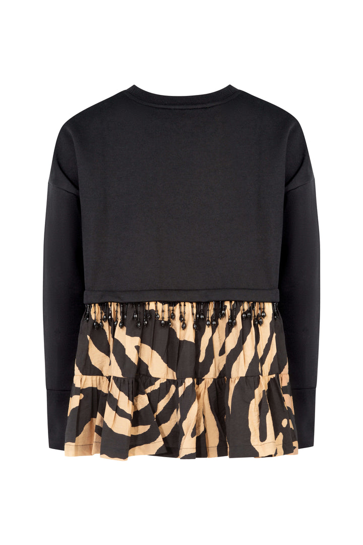 Run of The Frill Sweat Top - Cooper