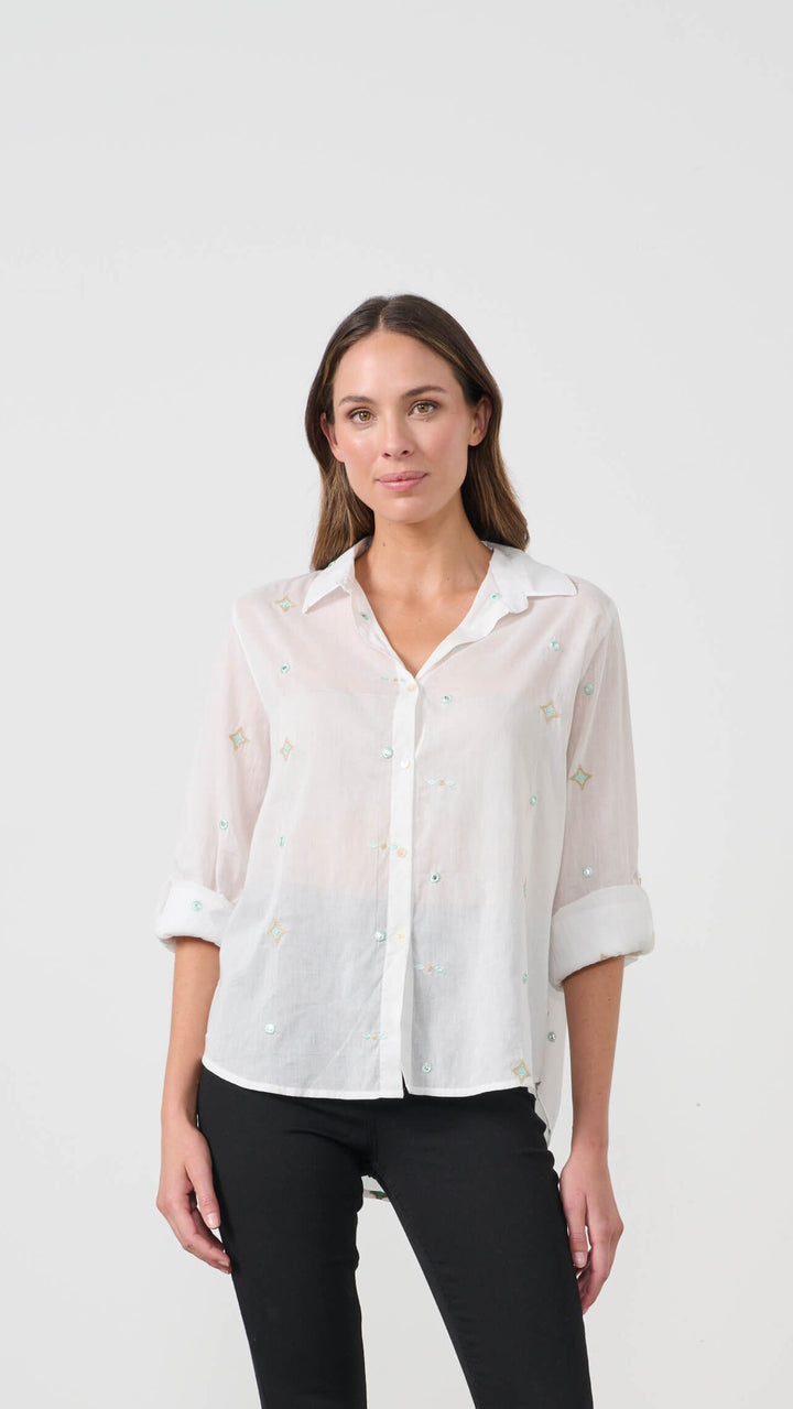 Special Embroidery Patches Shirt