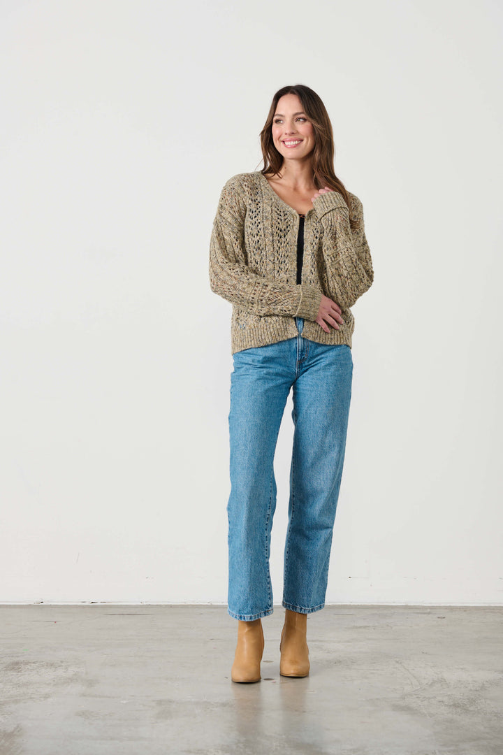 Batwing Open Knit