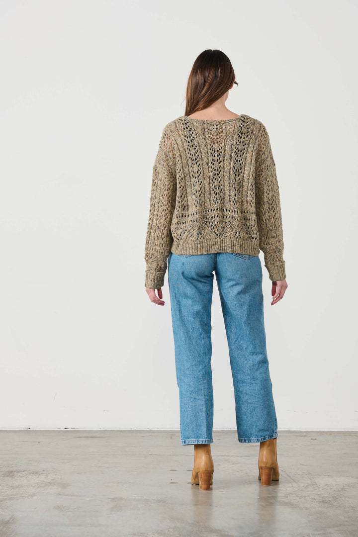 Batwing Open Knit