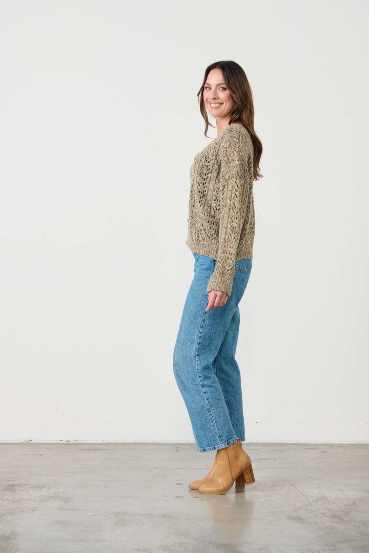 Batwing Open Knit