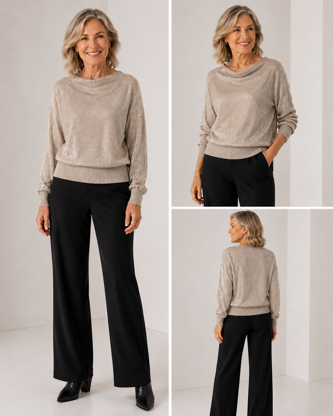 Gold Lurex Sweater