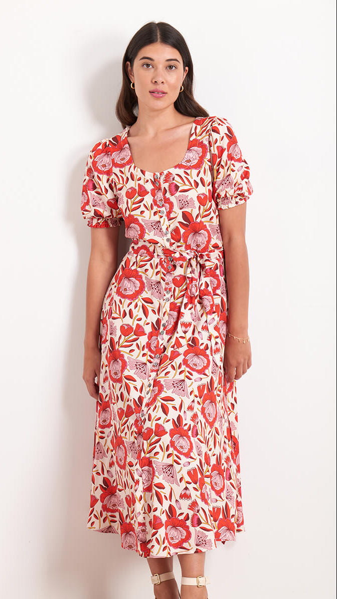 Garden Party Dress - Rambling Rose