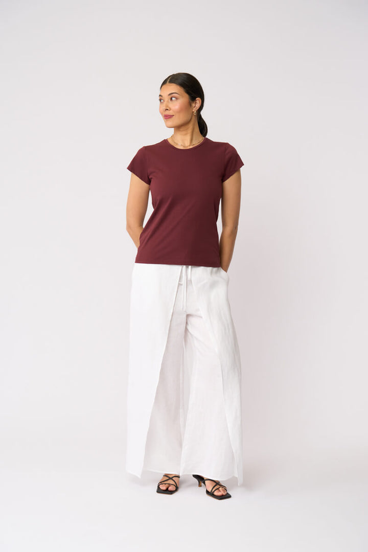 Foil Resort-Ful Pant White