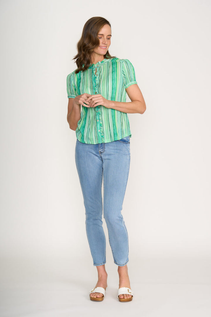 Ultimate Crush Cap Sleeve Shirt - Stroke of Genius