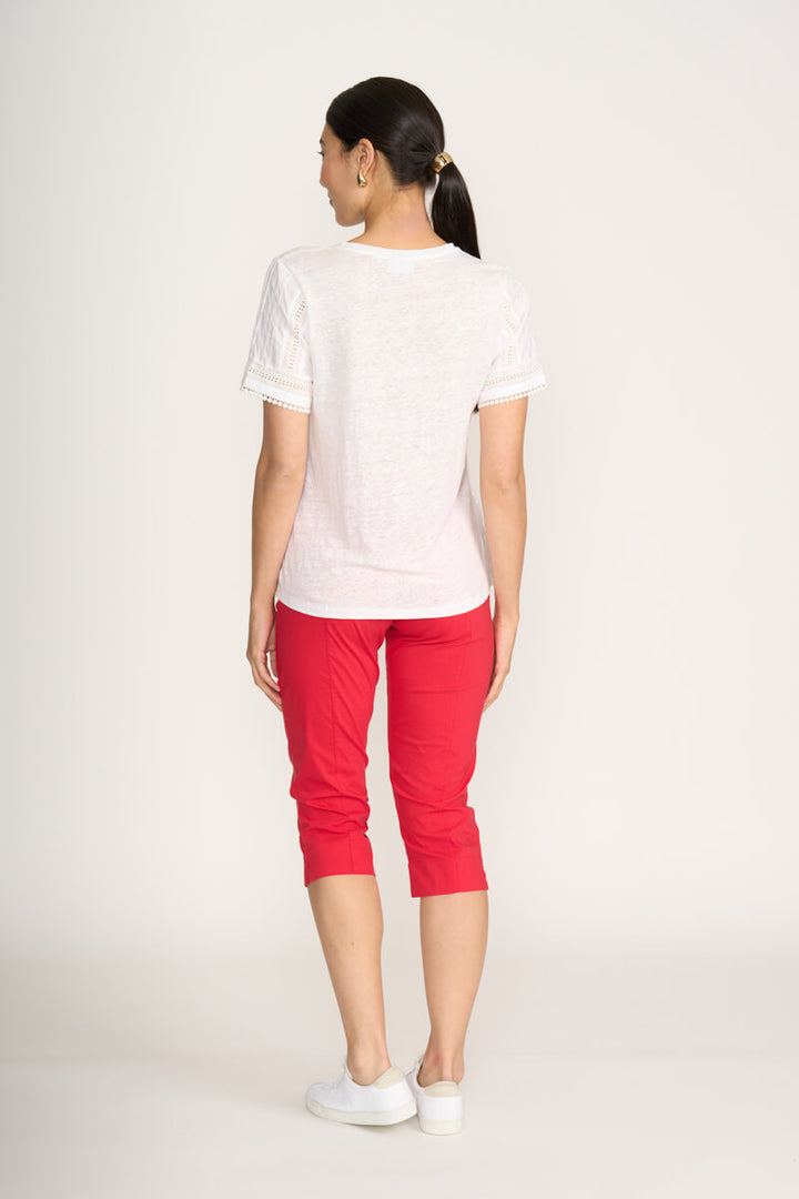 Split Enz Pant - Poppy Red