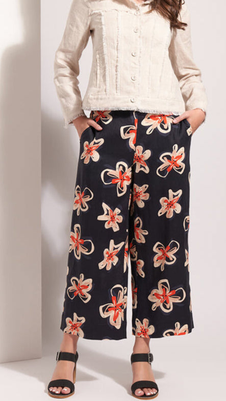 It's Only Natural Pant - Flower Doodle