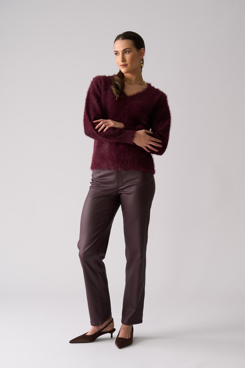 Fluffin Cute V Sweater