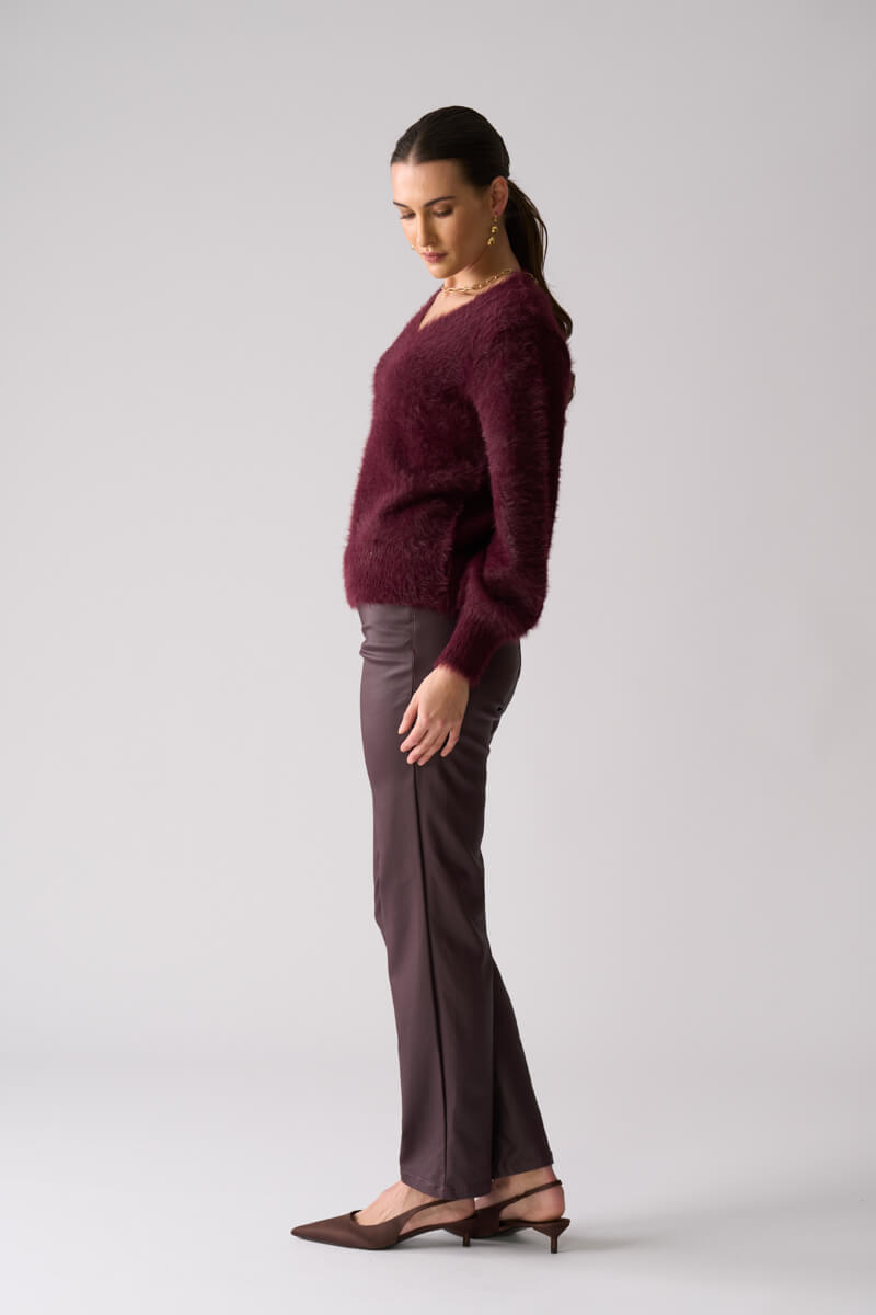 Fluffin Cute V Sweater