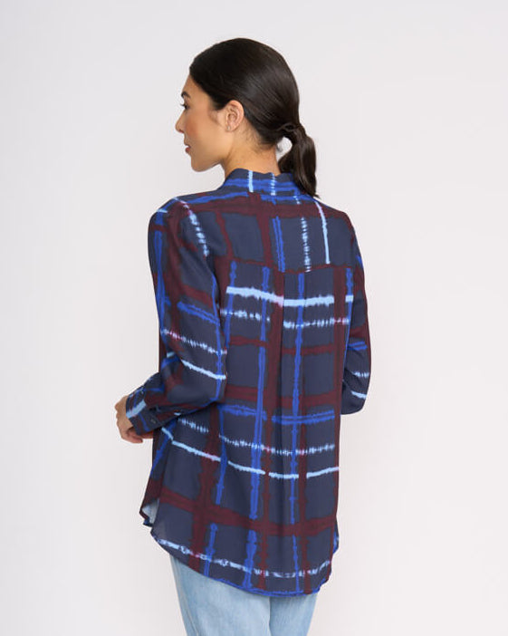 Tux Deluxe Shirt - Crossed Lines