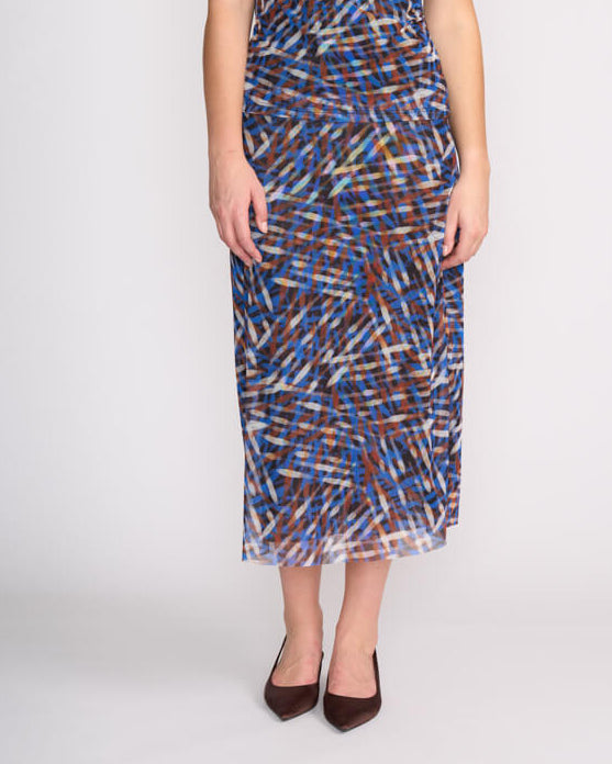Sheer Fun Skirt - Elemental Check