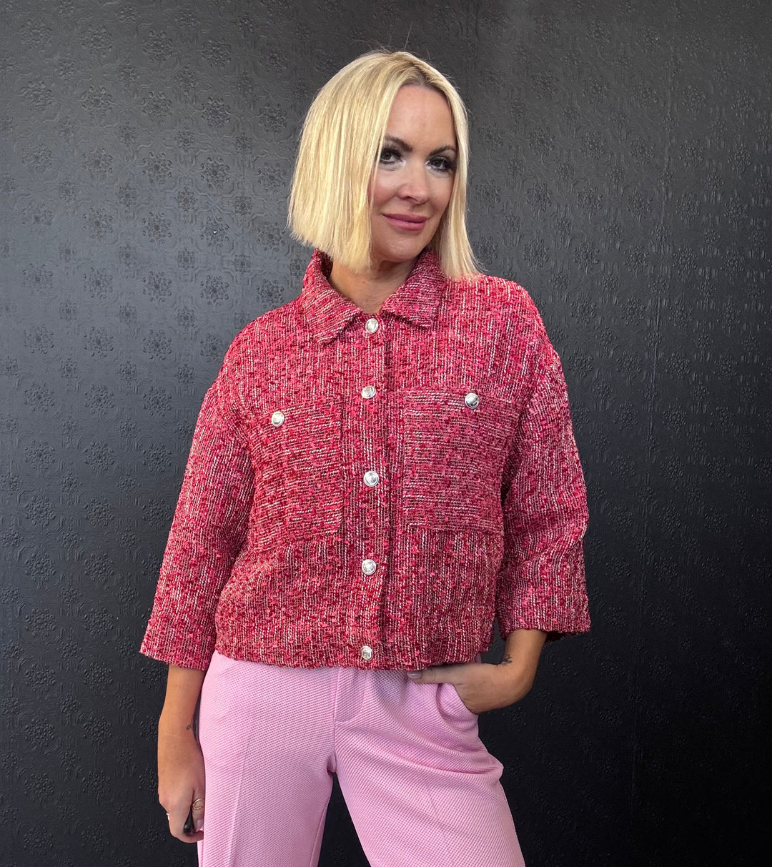 Penn Mino Jacket - Red/Pink Sherbert