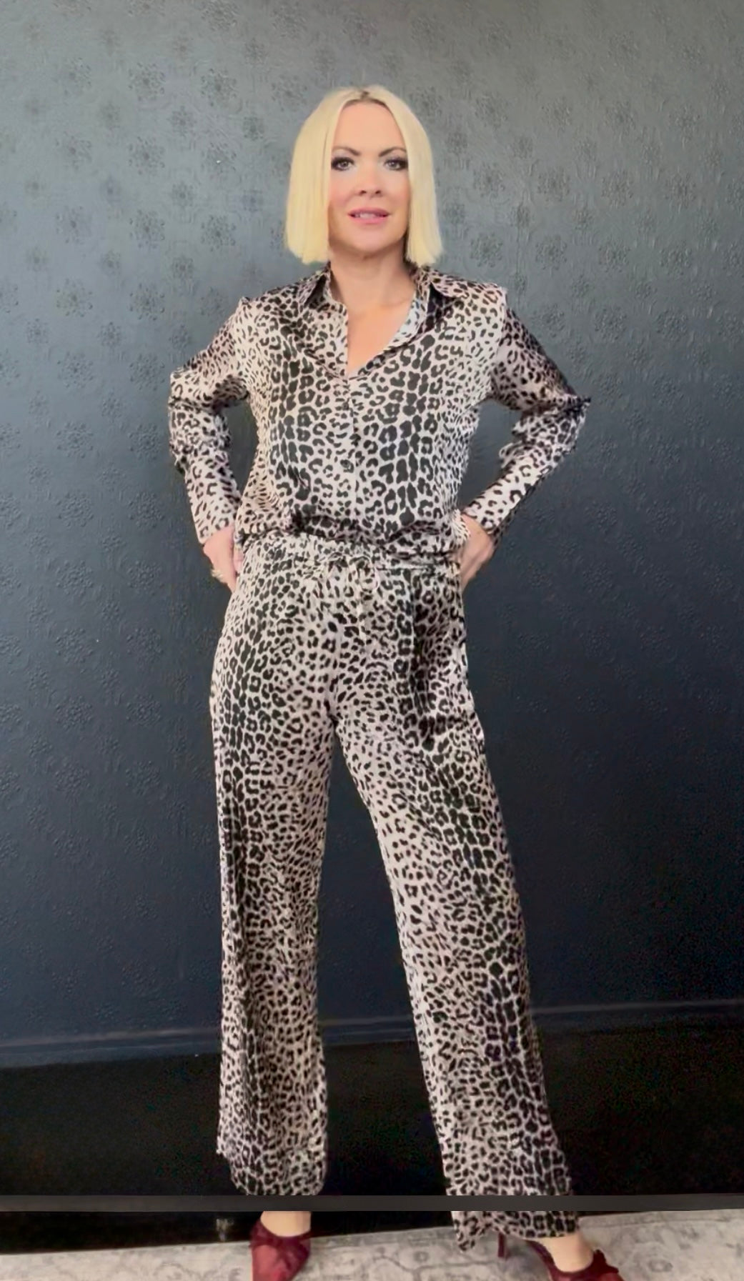 Joseph Shirt – Nude Leopard