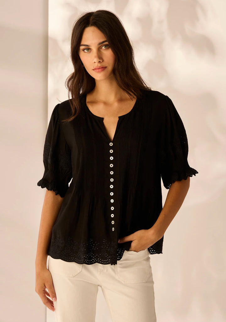 Clover Shirt - Black