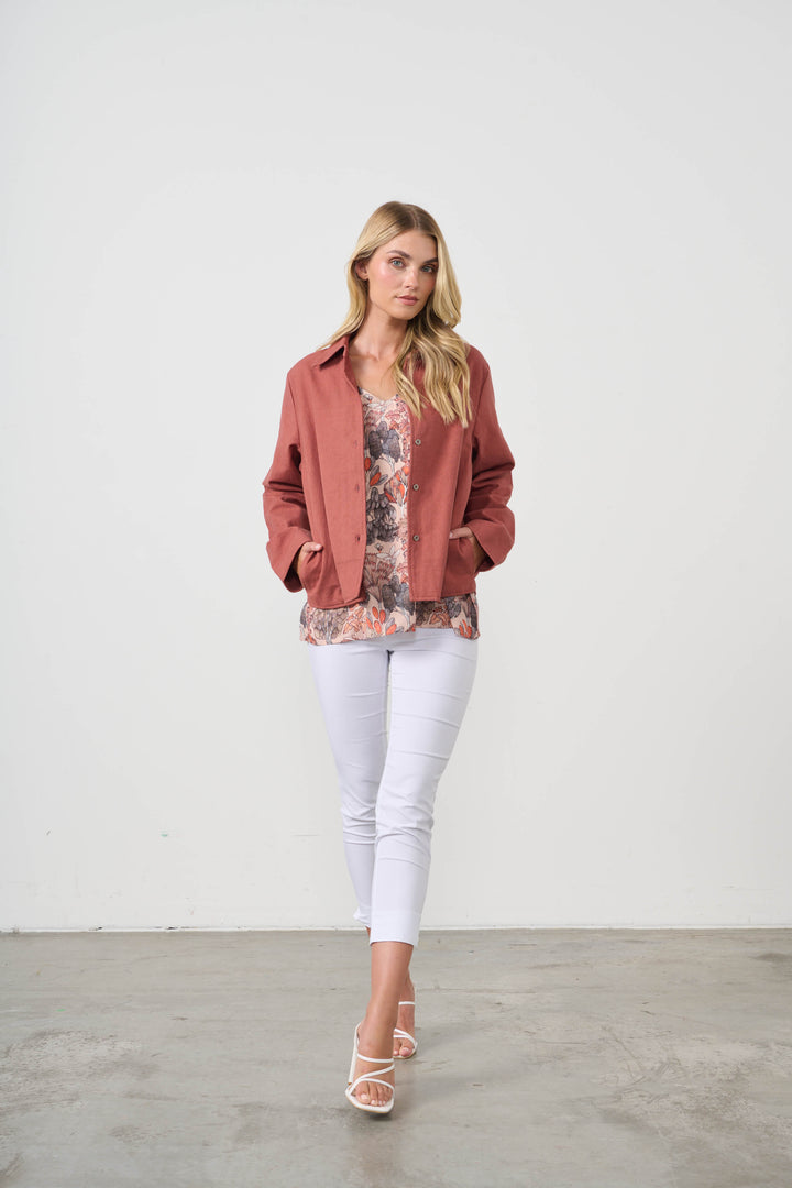 Collared Pocket Jacket