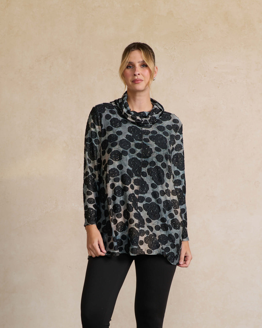 Jacquard Lotus Root Tunic