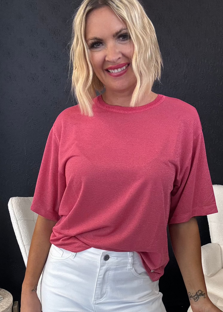 Kit SS Tee - Rose