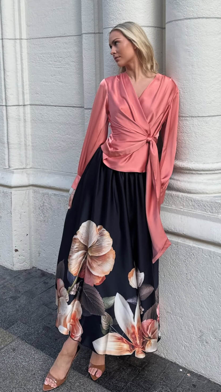 Innes Blouse - Semi Rich Peach