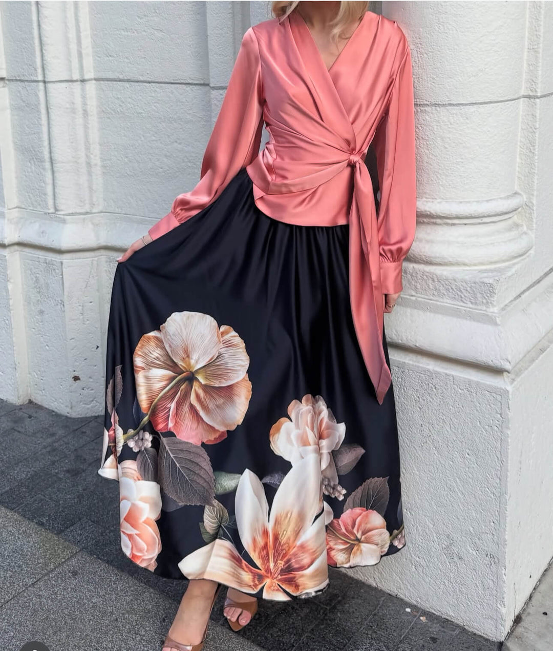 Savannah Maxi Skirt in Blossom