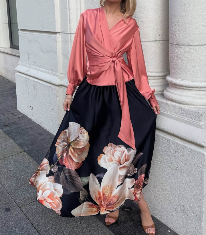 Savannah Maxi Skirt in Blossom