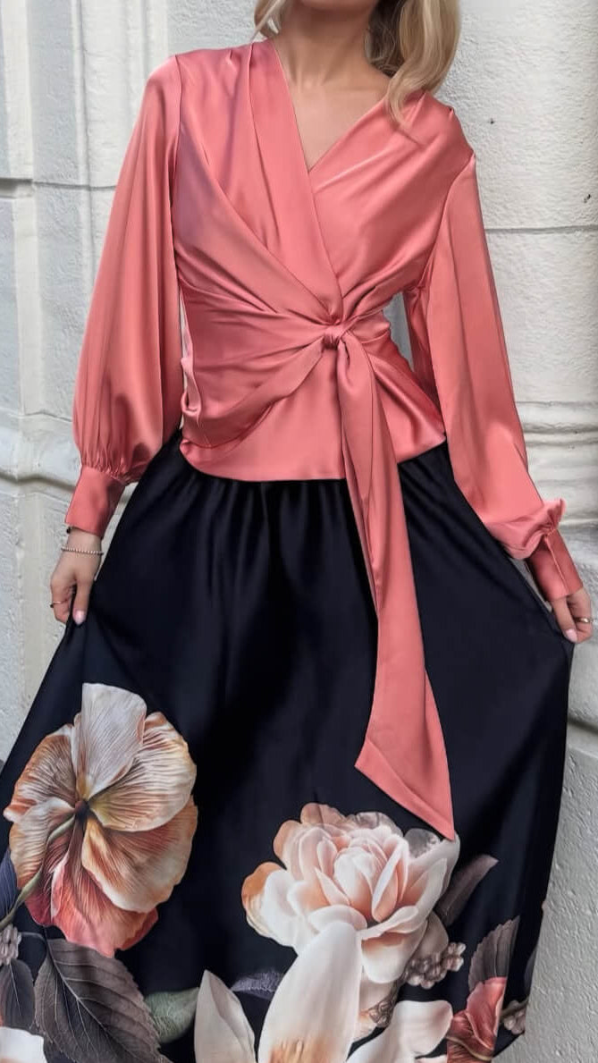 Innes Blouse - Semi Rich Peach