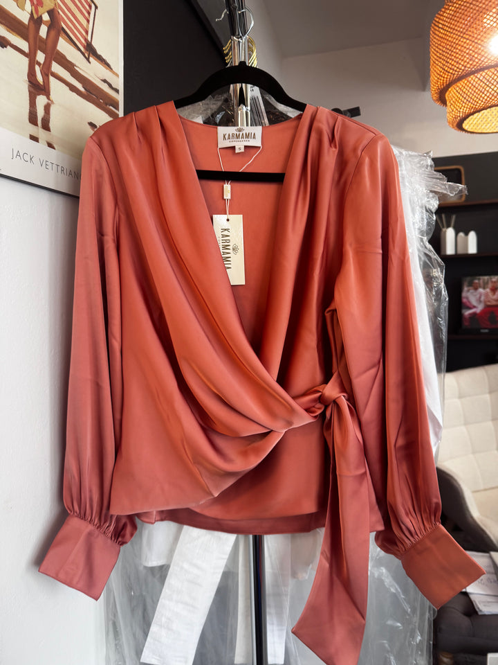 Innes Blouse - Semi Rich Peach