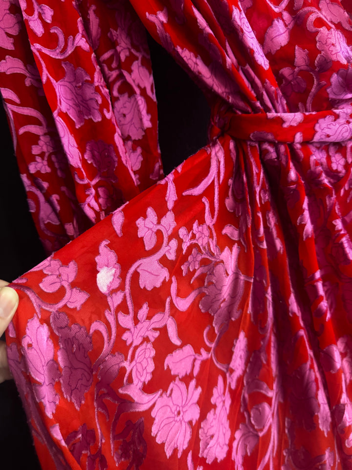 Lily Fire Wrap Dress Size 18 Small Fault