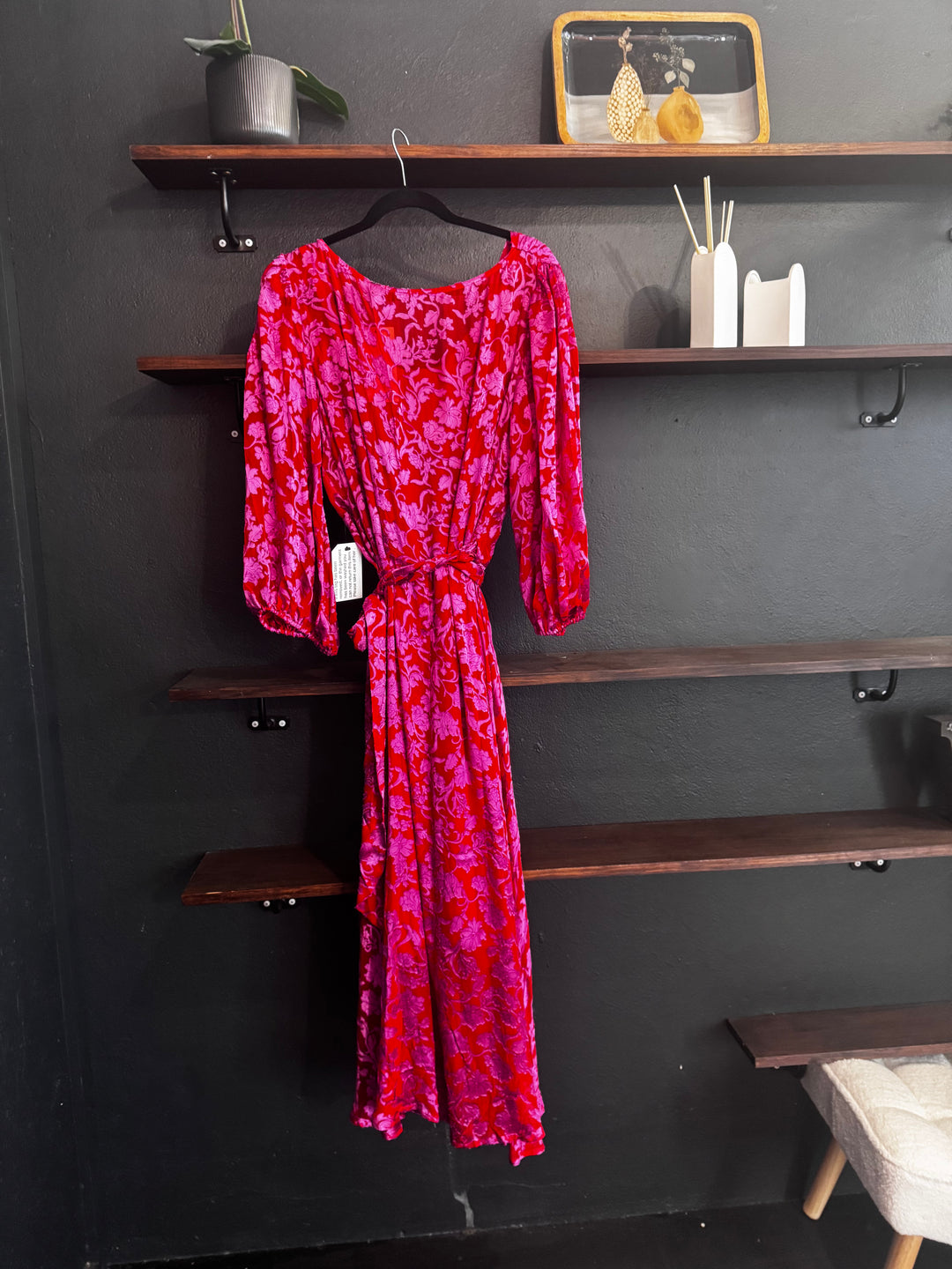 Lily Fire Wrap Dress Size 18 Small Fault