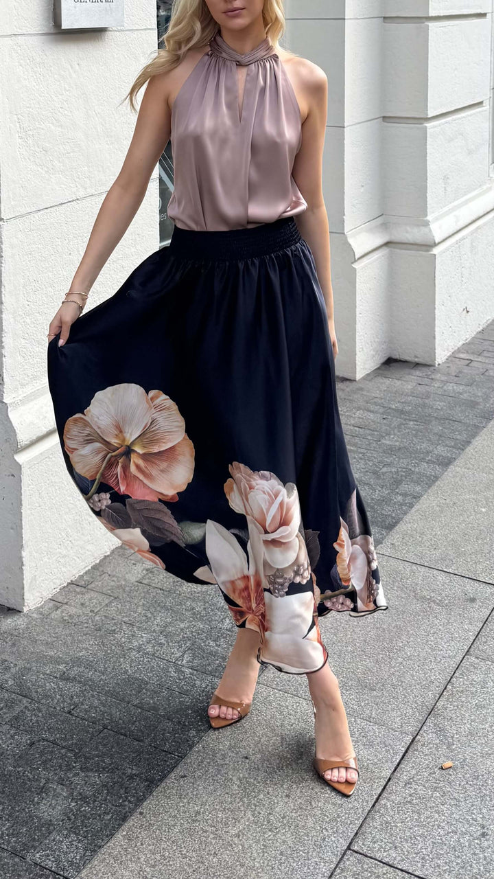 Savannah Maxi Skirt in Blossom
