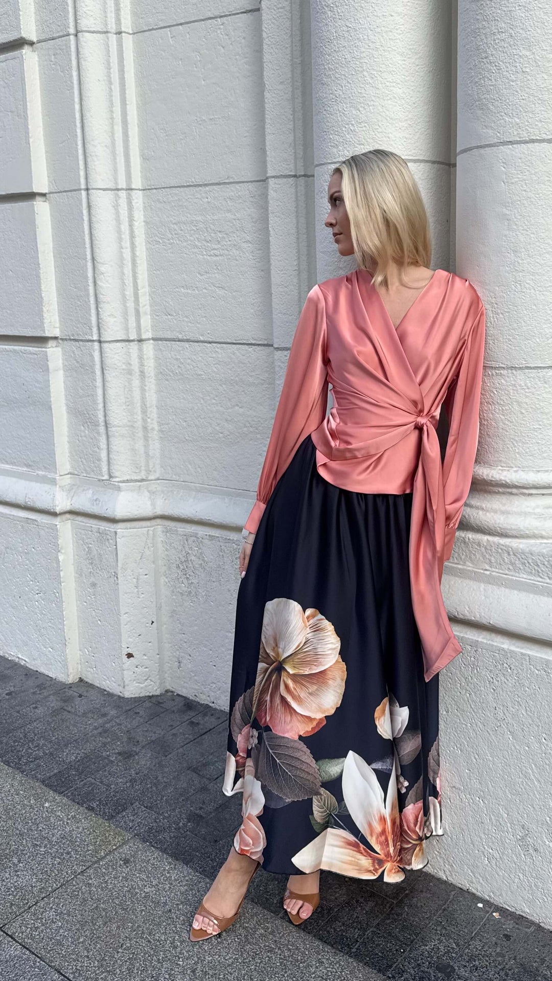 Savannah Maxi Skirt in Blossom