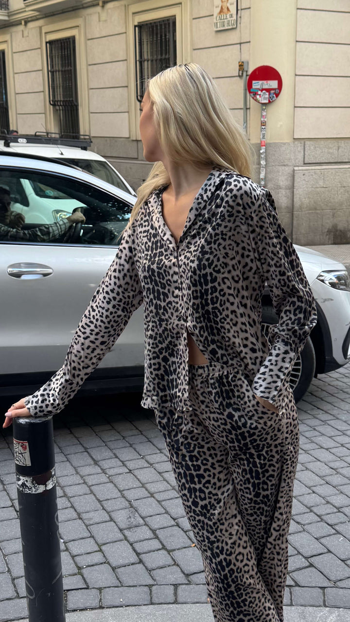 Joseph Shirt – Nude Leopard