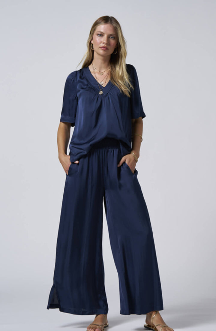 Selene Top - Navy