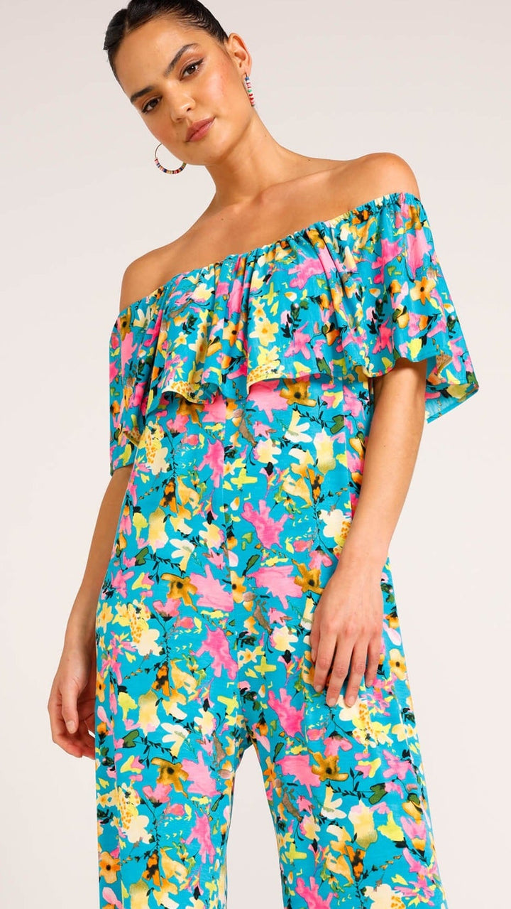 Fluoro Jardin Jumpsuit